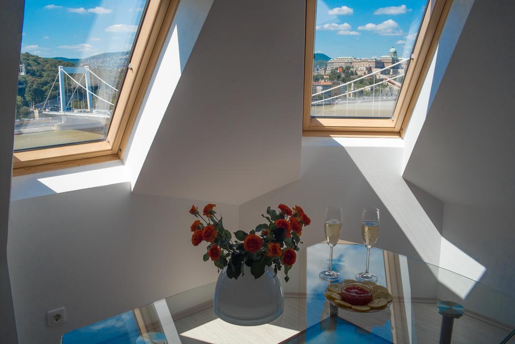 Ferienwohnung Flat With Unforgettable View Budapest Exterior foto