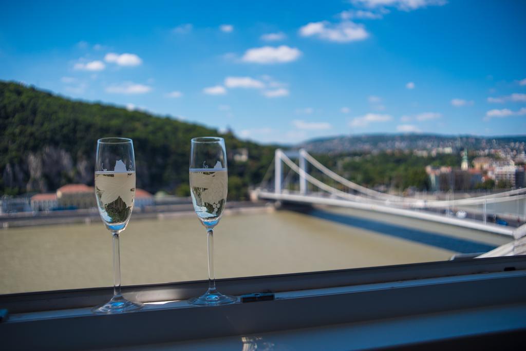 Ferienwohnung Flat With Unforgettable View Budapest Exterior foto